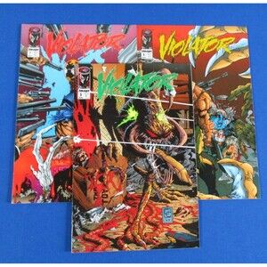 Image Comics Violator #1-3  Complete Series Run 1994 VF NM Spawn Spinoff